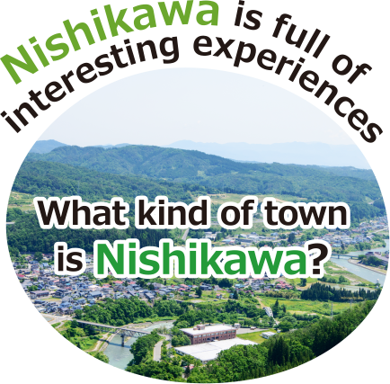 Nishikawa is full of interesting experiences What kind of town is Nishikawa?