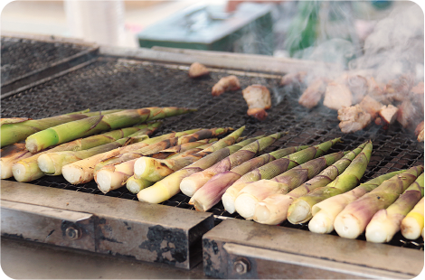 Gassandake (bamboo shoots)